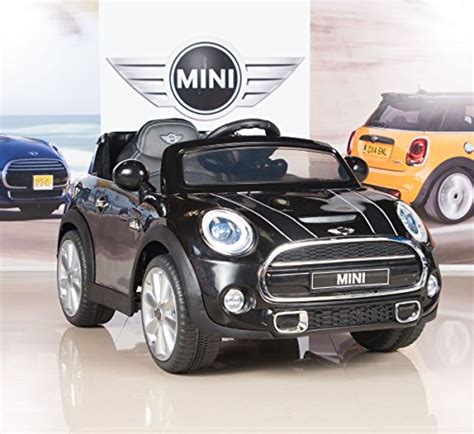 BigToysDirect 12V MINI Cooper Kids Electric Ride On Car with MP3 and Remote Control - Black ...