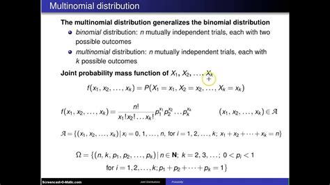 Multinomial distribution - YouTube