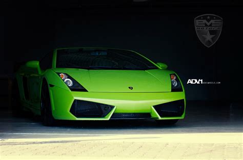 Radical Green Lamborghini Gallardo Upgraded With a Set of Forged ADV1 ...