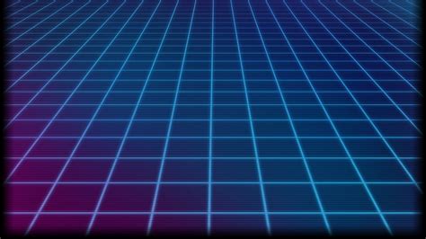 Wallpaper : grid, lines, Retrowave, gradient, neon, glowing, blue, purple 1920x1080 - 115 ...