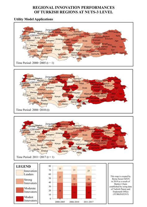 Figure A4. Regional maps of 'utility model applications'. | Download ...