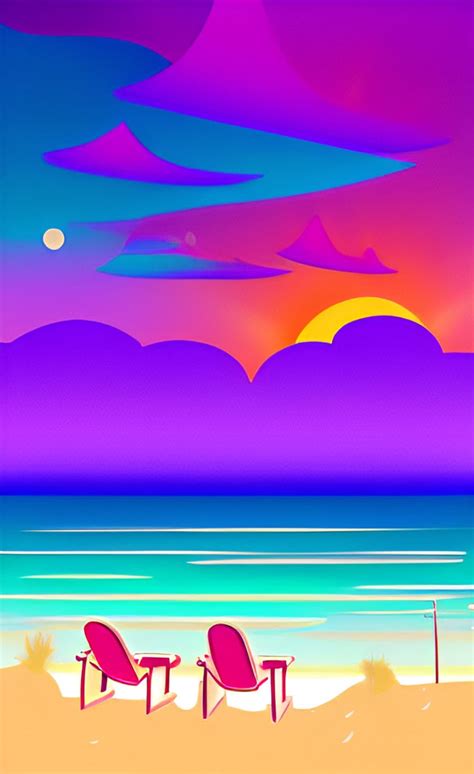 Retro Background, Retro Beach Background, Retro Beach Sunset Background, Beach Sunset Background ...