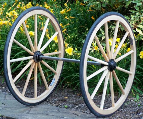 Custom Wagon Wheels Vending Push Cart Wheels. - Custom Wagon Wheels