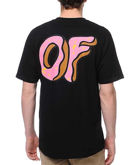 Odd Future New OF Donut Black T-Shirt