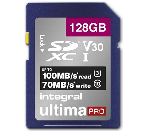 INTEGRAL V30 Class 10 SD Memory Card - 128 GB Fast Delivery | Currysie