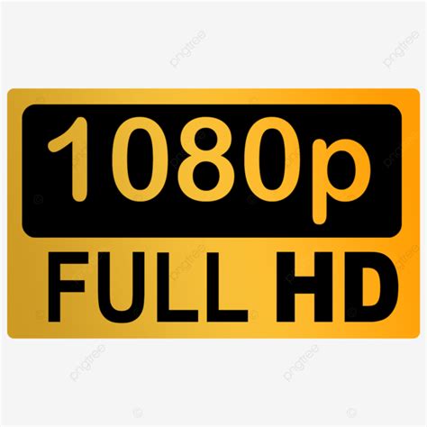 Full Hd Icon Vactor Transparent, 1080p, Full Hd, Full Hd 1080p PNG Transparent Clipart Image and ...