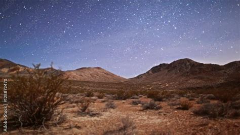 Stars Over Death Valley Desert Night Sky Stock Video | Adobe Stock