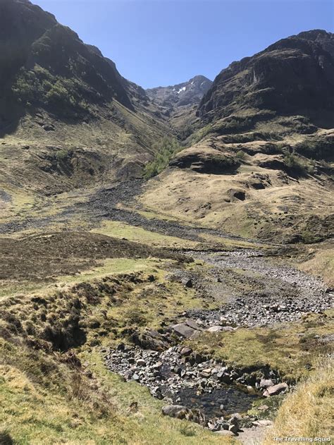 Directions for an easy Glencoe hiking trail off the A82 - The Travelling Squid