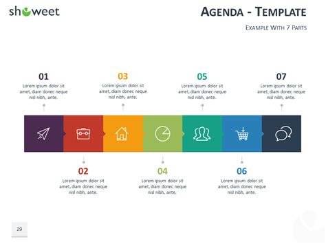 Table of Content Templates for PowerPoint and Keynote | Agenda template ...