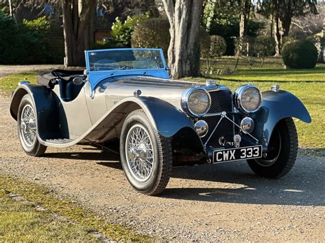 1938 Jaguar SS100 3 1/2 Litre Roadster - One of 118 ever built - Hofmanns