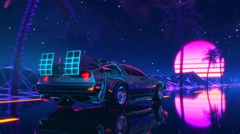 DeLorean - Ambient Synthwave Drive - 4K Ultra HD 60fps - YouTube Music