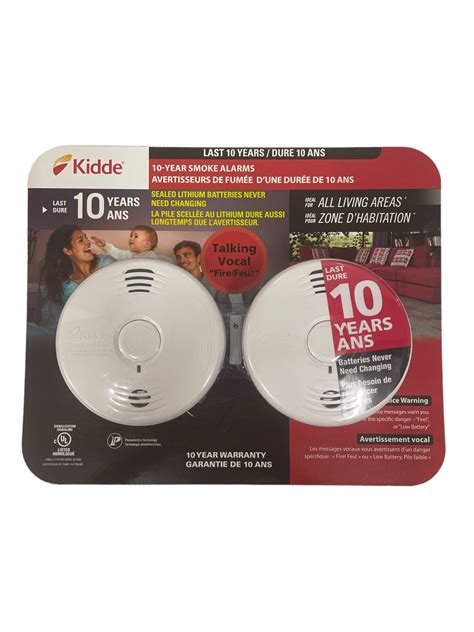 Kidde Smoke Alarm 10yr Battery 2pk - Acord Fire and Safety Ltd