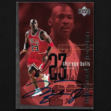 Michael Jordan Autograph Card