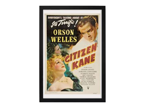 Citizen Kane (1941) Movie Poster - The Curious Desk