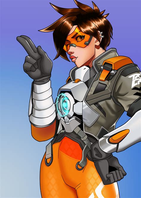 ArtStation - Overwatch 2 Fan Art: (Holiday) Tracer