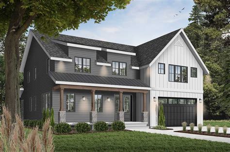 Modern-farmhouse House Plan - 5 Bedrooms, 4 Bath, 3497 Sq Ft Plan 5-1368