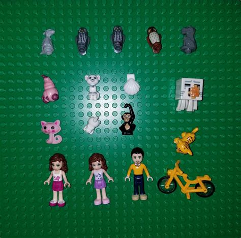 Lego Friends minifigures With Animals on Mercari | Lego friends, Mini figures, Lego