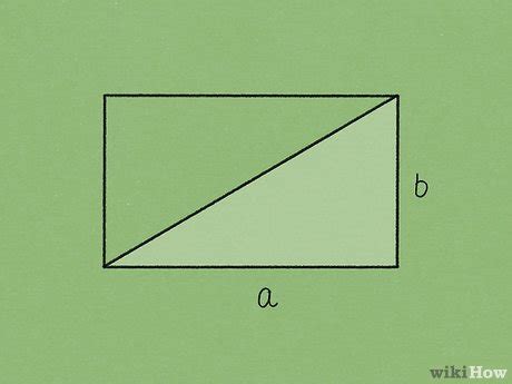 How to Find the Area of a Rectangle Using the Diagonal: 8 Steps