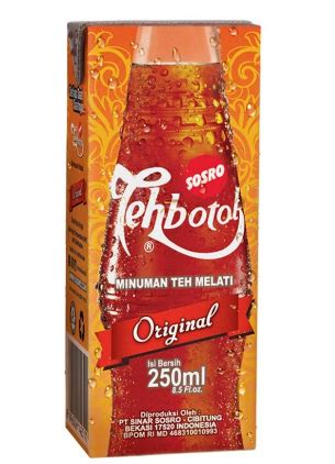 Teh Botol Sosro 250ml - Pack of 24 - Toko Indonesia