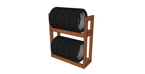 diy tire rack - DIY Reviews & Ideas