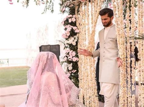 Shaheen Afridi gets married again; Shahid Afridi shares post