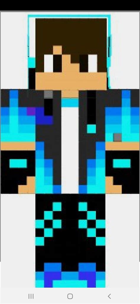 an image of a pixel art character in black and blue clothes with his arms crossed