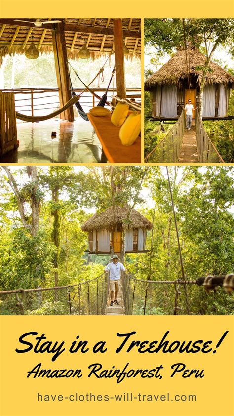 My Honest Experience Staying at the Treehouse Lodge in Peru | Perú viaje, Viajes culturales ...