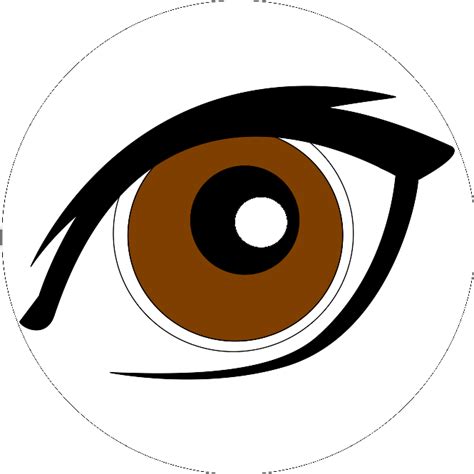 Brown Eye Clip Art at Clker.com - vector clip art online, royalty free & public domain