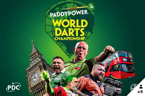 PDC World Darts Championship for 6 – Premium seats | Powered by Givergy