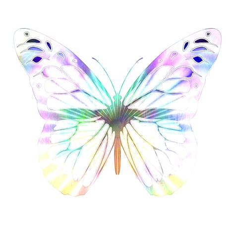 Pale Pastel Delicate Butterfly Free Stock Photo - Public Domain Pictures
