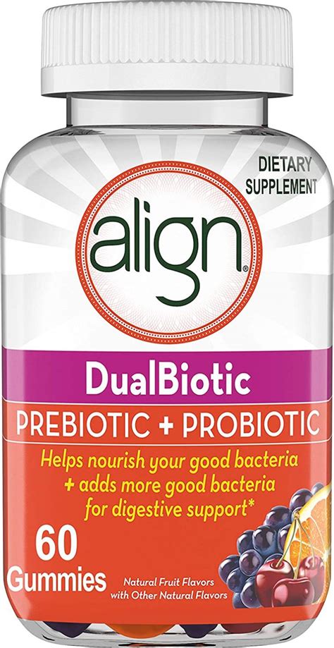 Align DualBiotic Prebiotic + Probiotic Supplement for Adult Men and ...