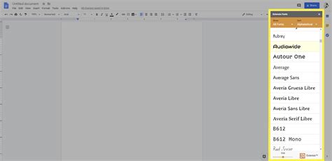 How to Add Fonts to Google Docs