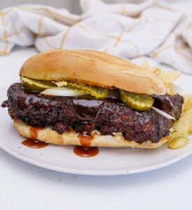 Homemade McRib Sandwich Recipe | Couple in the Kitchen