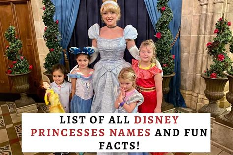 Pictures Of All Disney Princesses With Names - Infoupdate.org