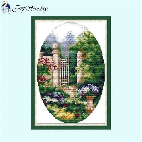 Garden Landscape - Cross Stitch Kit | AIMDIY