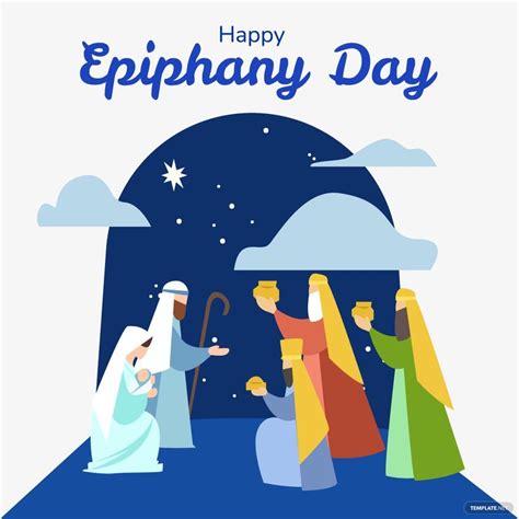 Epiphany Day Celebration Vector in Illustrator, PSD, JPG, PNG, SVG, EPS ...