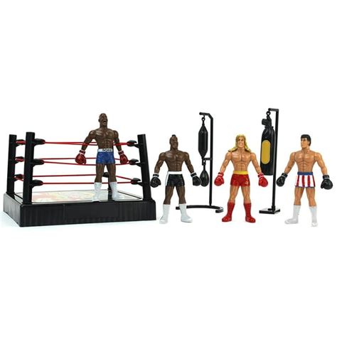 Super Boxing Ring Champions Children Kid's Toy Action Figure Playset w ...