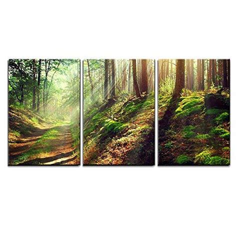 3 Piece Canvas Wall Art - Misty For... - Canvas Art