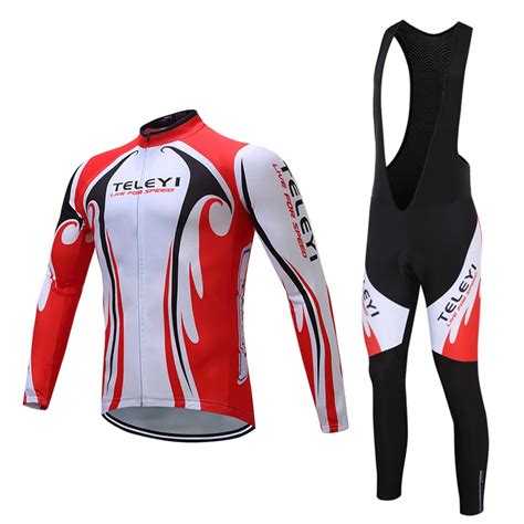 Winter thermal fleece mountain bike jersey men's cycling clothing 2019 ...