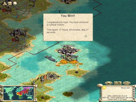 The Best Games Ever: Civilization 3 - Cultural Victory Screenshot