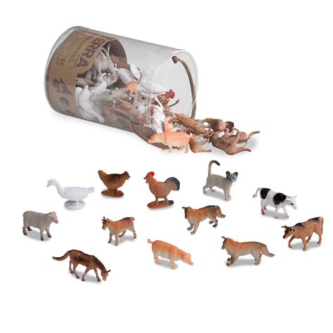 Buy Terra by Battat Assorted Farm Animals Toys – Educational Toys for 3 ...