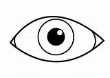 Coloring Eye Pages Printable Preschool Eyes Senses Colouring Doctor  sketch template