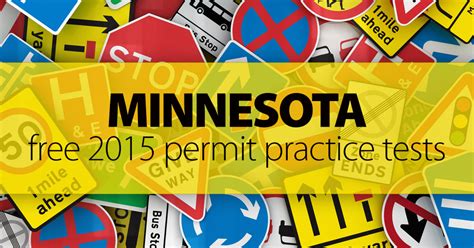 FREE Minnesota DMV Permit Practice Test (MN) 2015