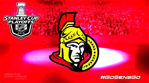 Ottawa Senators 2015 Playoffs Goal Horn - YouTube