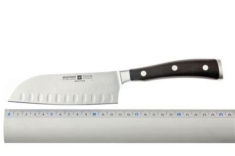 Wusthof IKON Santoku Knife 14 cm (5") - Hollow edge | Advantageously shopping at Knivesandtools.com