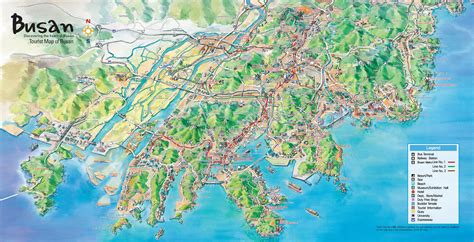 Large Busan Maps for Free Download and Print | High-Resolution and Detailed Maps