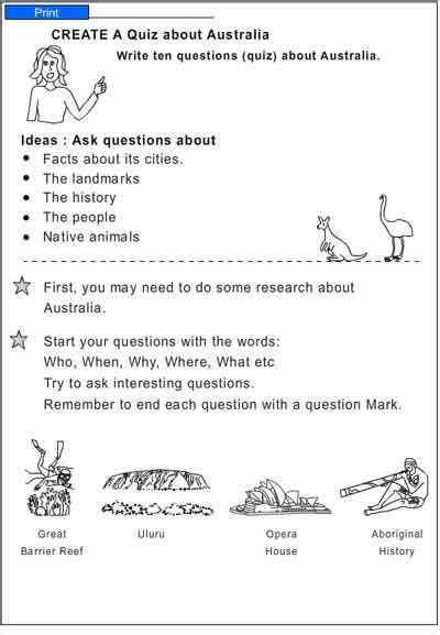 Australia Quiz - Studyladder Interactive Learning Games