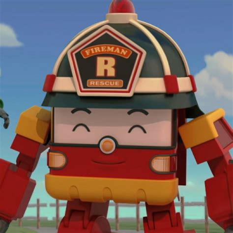 Roy Fire Truck - Robocar Poli | Kartun, Gambar, Tahu