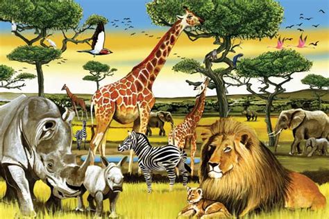 African Plains, 36 Pieces, Cobble Hill | Puzzle Warehouse