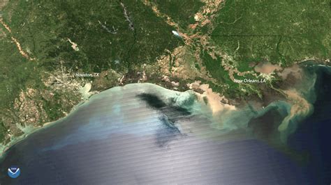 Sediment Flows along the Mississippi River Delta | NESDIS